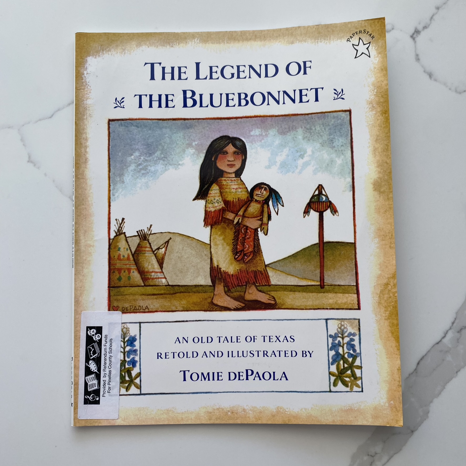 Tomie dePaola Legend of the Bluebonnet – BrookesBookshop